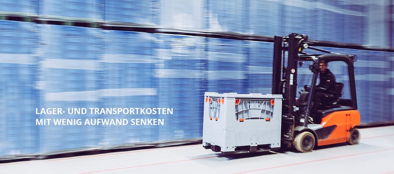 Lager Transportprodukte Aus Kunststoff AUER Packaging